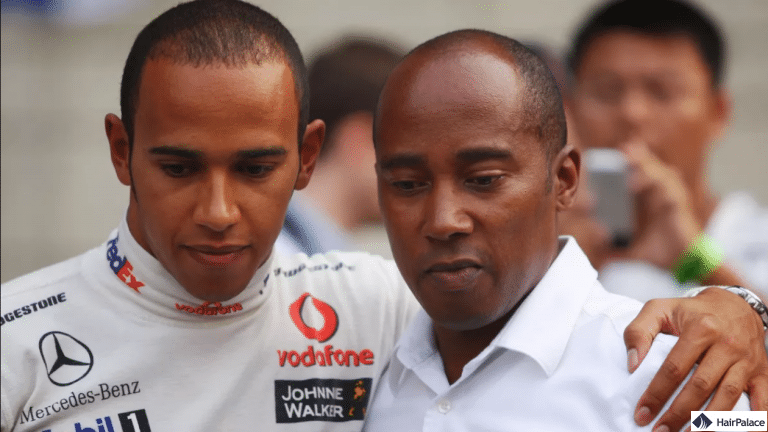 lewis hamilton mit seinem Vater