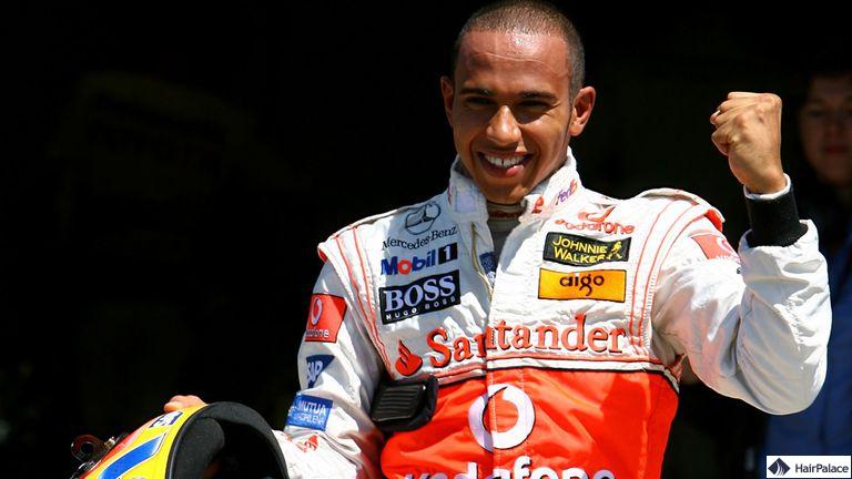 lewis hamilton haar 2007