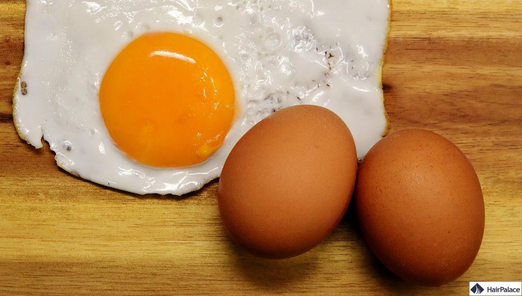 Eier können den DHT-Spiegel und Haarausfall reduzieren