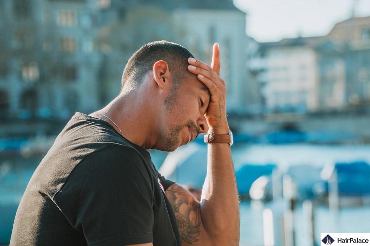 Stress- oder krankheitsbedingter Haarausfall