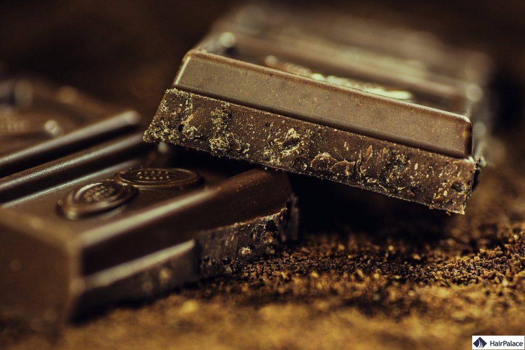 dunkler Schokolade