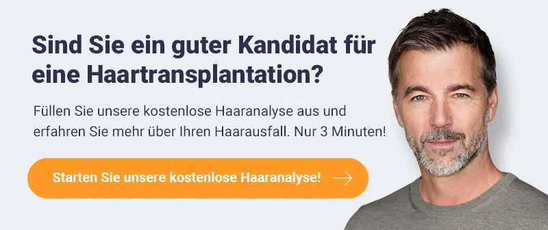 Kostenlose Haaranalyse für Männer