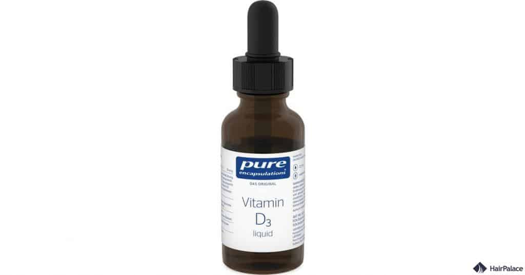 Pure Vitamin D3 Liquid gegen haarausfall