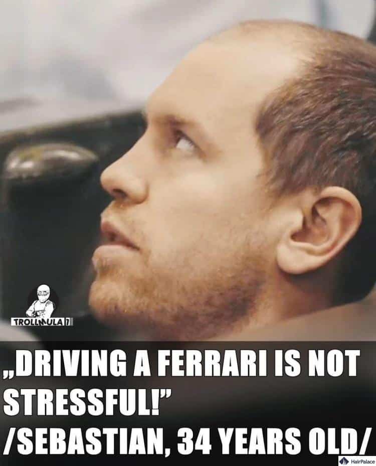 Sebastian Vettel im Ferrari