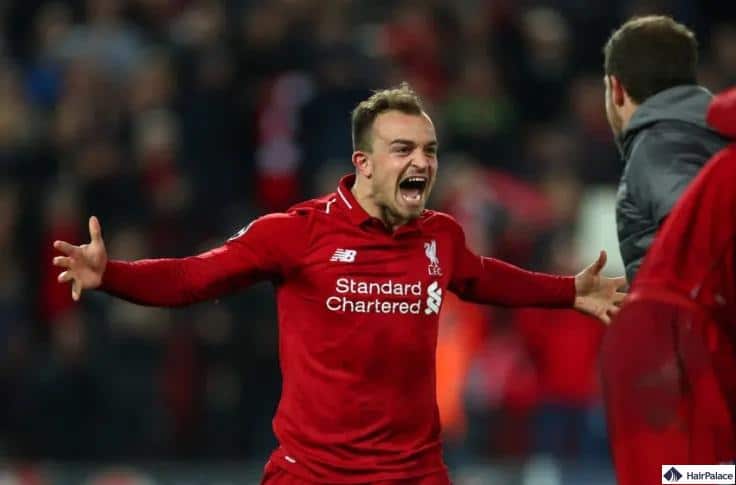 Shaqiri hatte einen klaren Rückzug bei den Schläfen