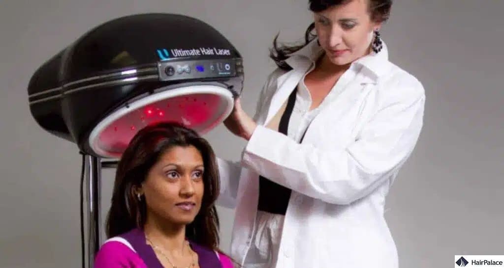 Lasertherapie als Behandlung gegen Haarausfall