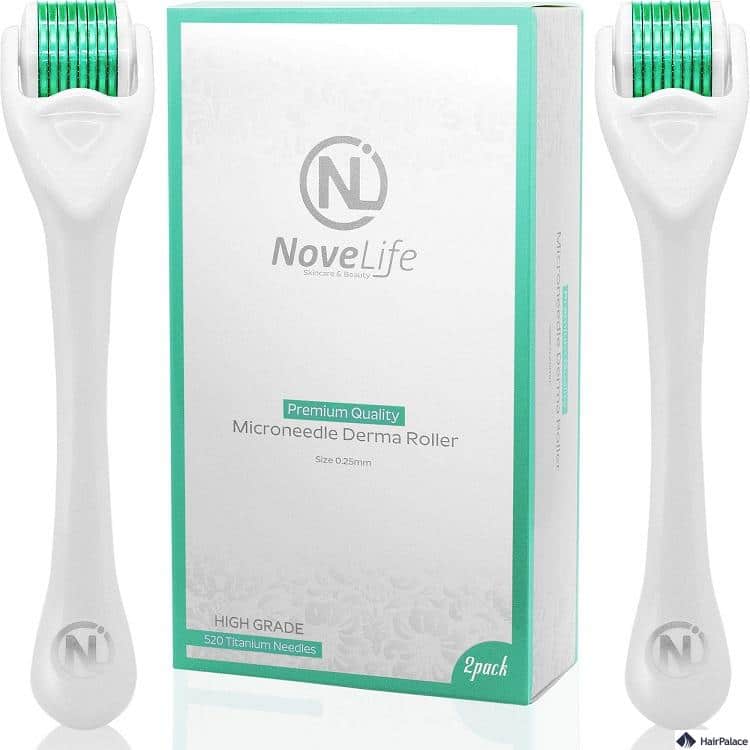 novelife derma roller microneedle für das Kopfhaar